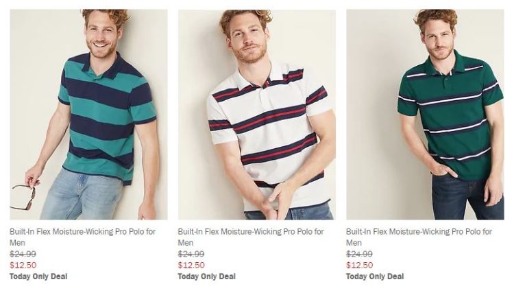 old navy mens polo sale